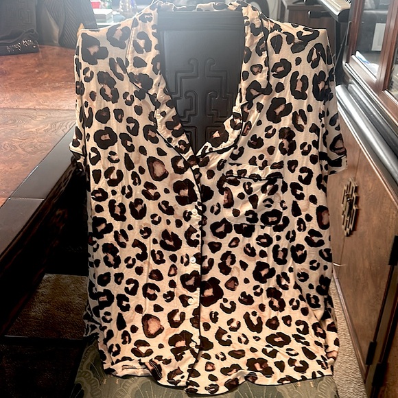 Stars Above Animal Print Sleepwear Set women’s 2X - Picture 5 of 6